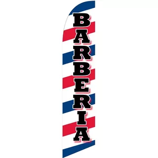 Barbería Solo Banderas Tipo Pluma # 95