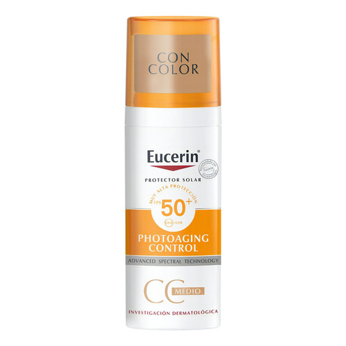 Eucerin Protector Solar Facial Photoaging Fps50 Medio 50ml