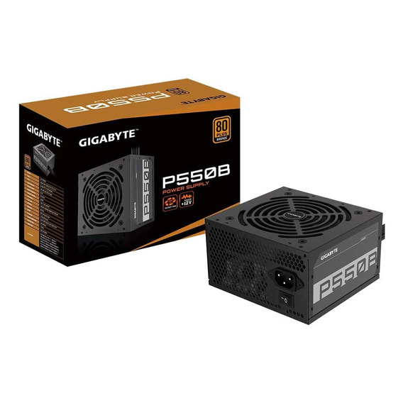 Fuente De Poder Gigabyte 550w 80 Plus Bronce Gp-p550b