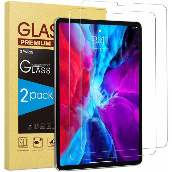 2 Mica De Cristal Templado Para iPad Pro 12.9 5a/4a/3a 2022