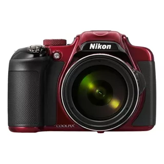  Nikon Coolpix P600 Compacta Avanzada Color  Rojo