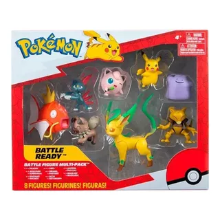 Pokémon Multipack X8 Figuras Caffaro
