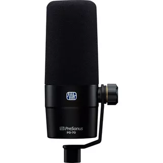 Microfone Dinâmico Vocal Presonus Pd 70 Streaming Podcast