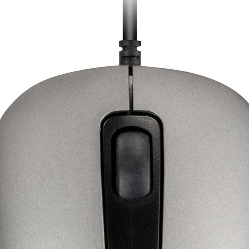 Mouse Óptico Klip Xtreme Shadow Kmo-111 1600 Dpi - Usb Color Gris