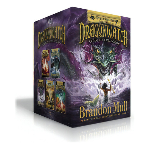 Dragonwatch Complete Collection (boxed Set): (fablehaven Adventures) Dragonwatch; Wrath Of The Dr..., De Mull, Brandon. Editorial Aladdin, Tapa Blanda En Inglés