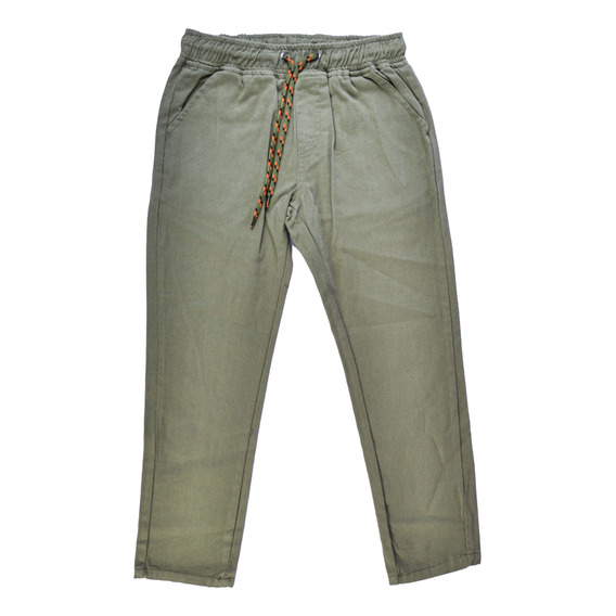 Pantalón Gabardina Niño Verde