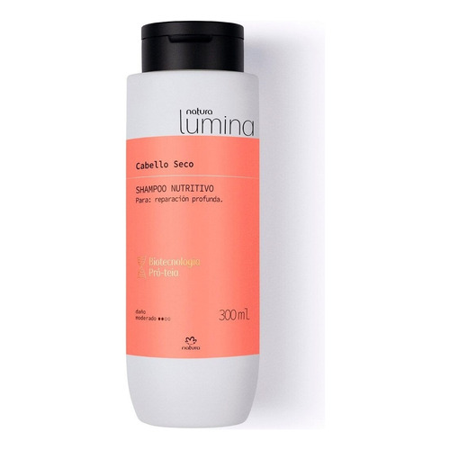 Lumina - Shampoo Nutritivo Para Cabello Seco Natura