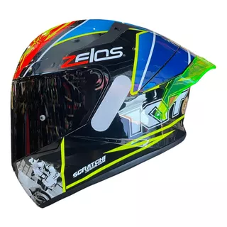 Capacete Kyt Tt-course Xavier Simeon Champion Viseira Spoile