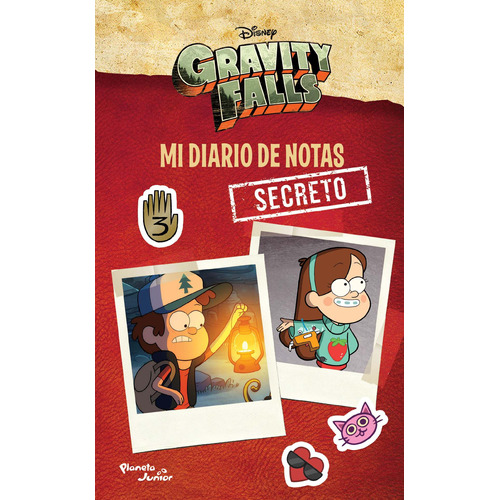 Gravity Falls. Mi diario de notas secreto, de Disney. Serie Disney Editorial Planeta Infantil México, tapa blanda en español, 2019