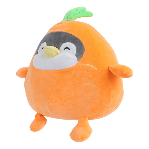 Miniso Peluche  Sr. Con Pijama De Zanahoria Felpa Naranja 25