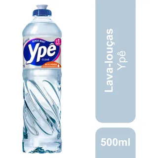 Detergente líquido clear Ypê 500ml 2