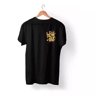 Camiseta Unissex Blink 182 Miniatura - Camisa Algodão Rock