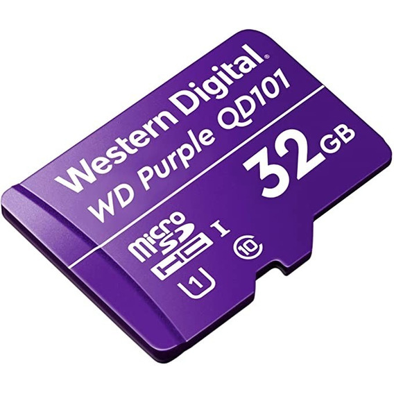 Tarjeta De Memoria Wd Purple 32 Gb Wdd032g1p0c