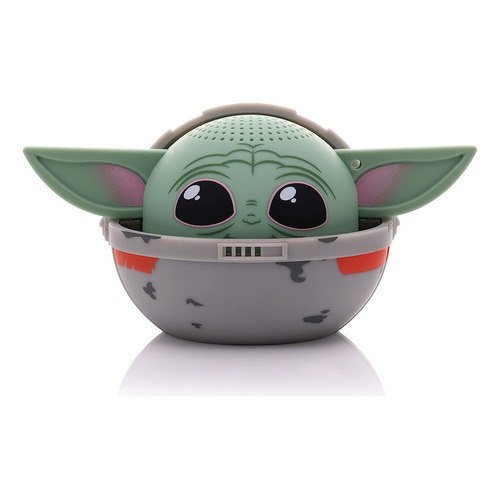 Bocina Bluetooth Star Wars Yoda The Child Bitty Boomers Color Gris