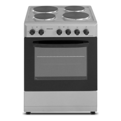 Cocina Eléctrica Philco Phch060p 4 Hornallas 60 Cm Silver Color Plateado