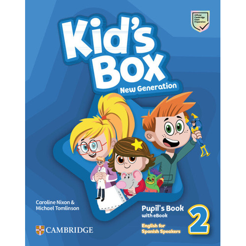Kid's Box New Generation English For Spanish Speakers Level 2 Pupil's Book With, De Nixon,caroline. Editorial Cambridge University Press, Tapa Blanda En Español