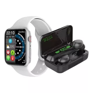 Combo Smartwatch Reloj Inteligente W26 Plus + Auricular F9-5
