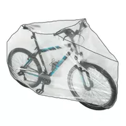 Funda Cubre Bicicleta Transparente Hasta Rodado 29 D+m Bazar