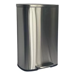 Bote De Basura Cocina Grande 50 Lt Acero Inoxida Wbs007-50sv