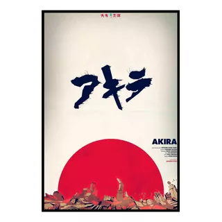 Cuadro Poster Premium 33x48cm Akira Icono Anime