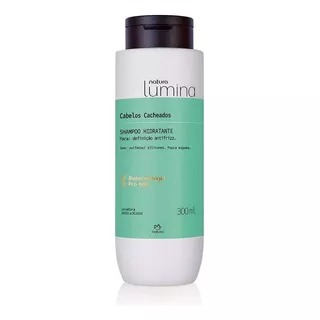 Shampoo Natura Hidratante Cabelos Cacheados Lumina - 300ml