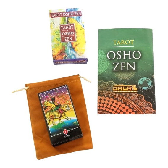 Tarot Osho Español + Libro Español + Bolso Regalo