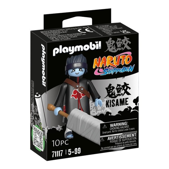 Figura Para Armar Playmobil Naruto Kisame 10 Piezas 3