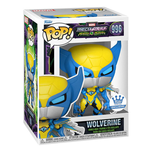 Funko Pop Wolverine Marvel X-men Monster Hunters Exclusivo