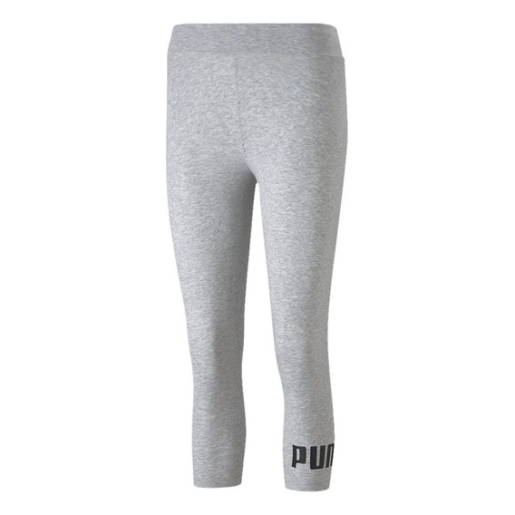 Leggings  Puma Ess 3/4 Logo  Mujer-gris