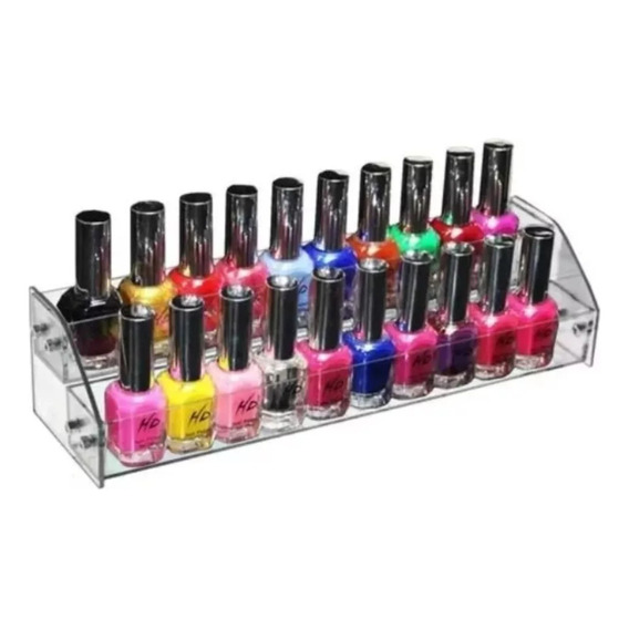 Organizador De Esmaltes De Uñas Soporte Doble Piso Clicshop