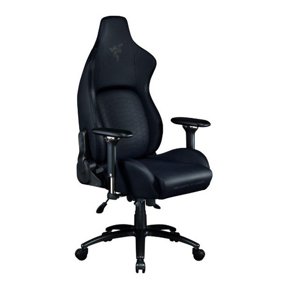 Silla Razer Iskur Black Edition Color Negro Material del tapizado Cuero sintético