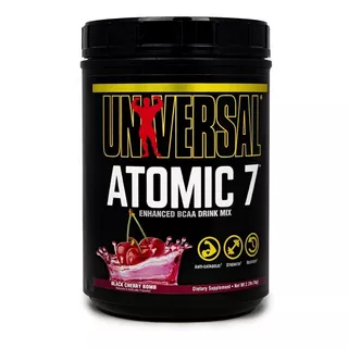 Pre Entreno Atomic 7 Universal 1kg / Bcaa + Glutamina + Taurina + Citrulina Y Vit B6