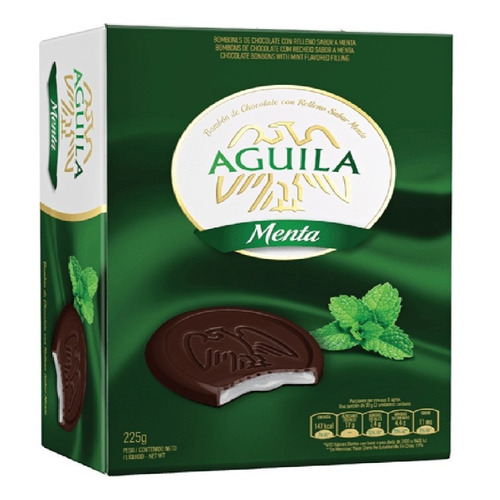 Caja Medallon De Menta Aguila X 15uni