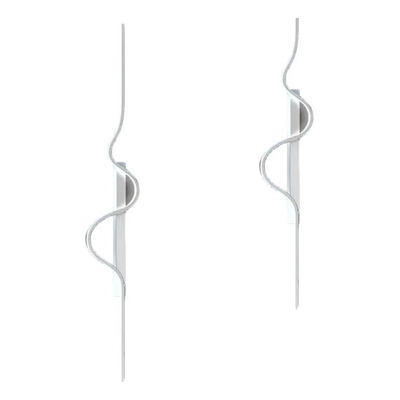 Aplique Pared Dada 19193/bl Blanco Led 22w Deco Moderno Cie