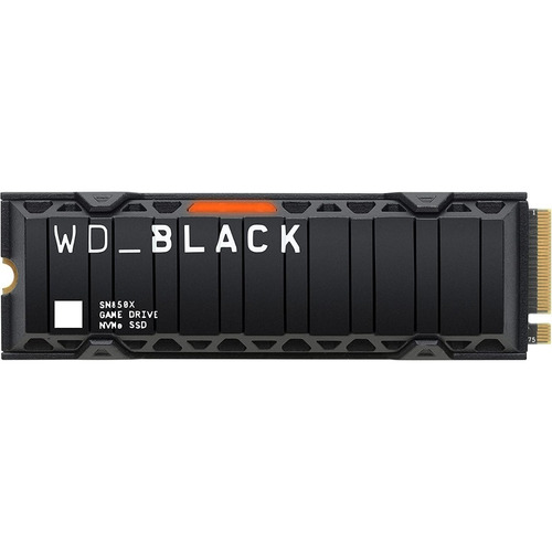 Disco sólido SSD interno Western Digital WD Black SN850X Wds200t2xhe 2TB negro