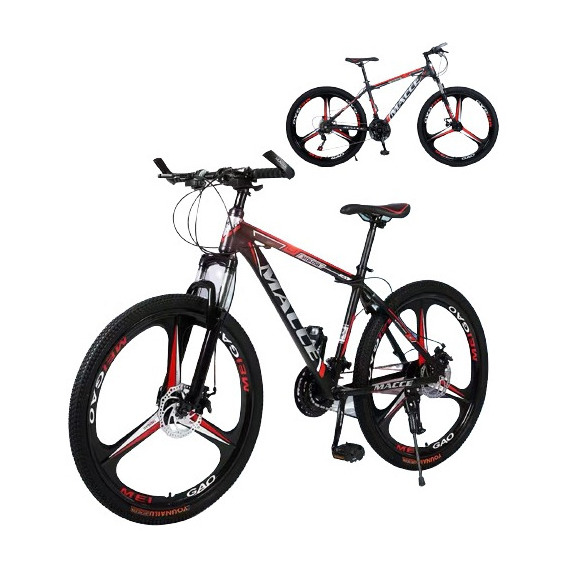 Bicicletas Ruta Carbono 21v R26 Doble Freno 3 Radios Anchos