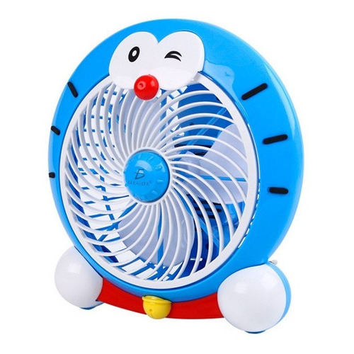 Ventilador De Escritorio Con Forma De Doraemon