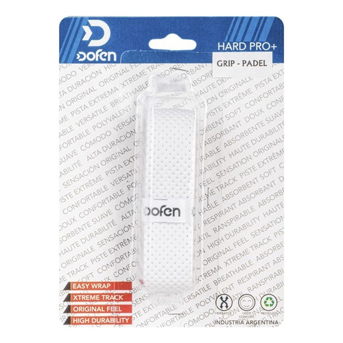 Grip Padel Dofen Aireado Paleta Antideslizante Agarre Color Blanco Aireado