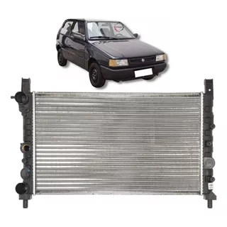 Radiador Fiat Uno Turbo 1.4 8v 1991 Á 1995 Com Ou Sem Ar.