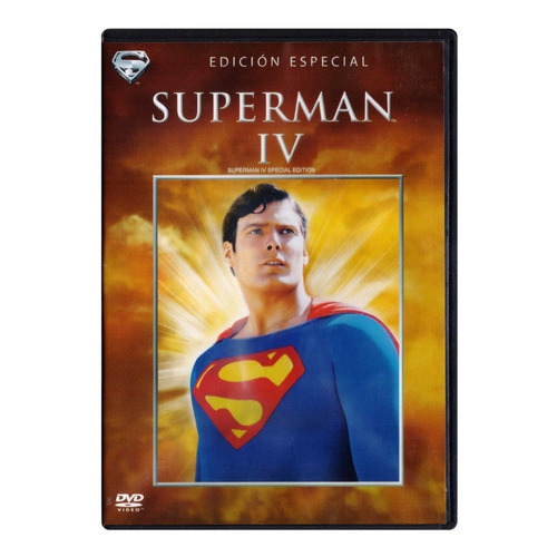 Superman 4 Cuatro Iv Christopher Reeve 1987 Pelicula Dvd
