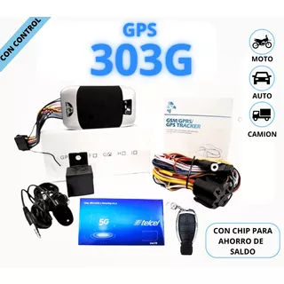 Gps Rastreador Gps Coban Gps303g Negro/plata