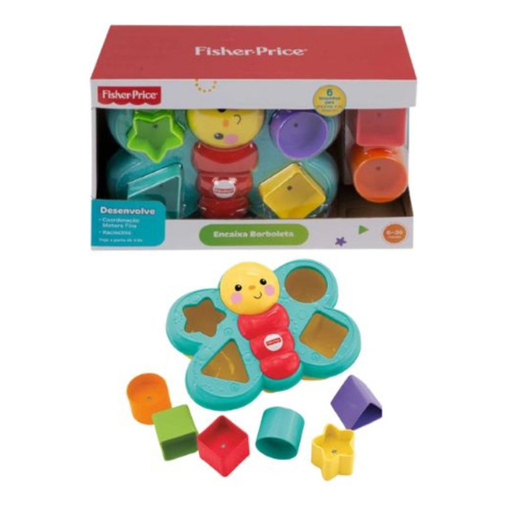 Mariposa De Bloques Divertidos Fisher Price