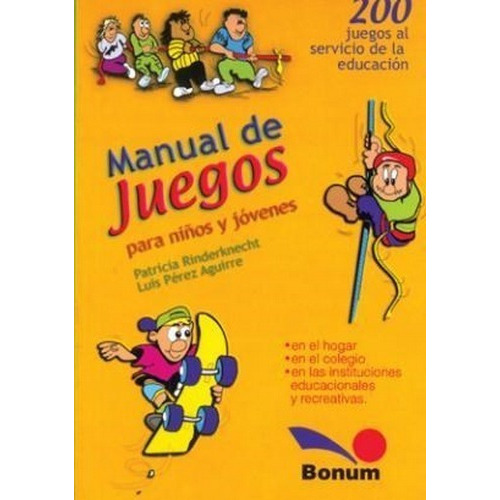 Manual De Juegos Para Niños Y Jovenes, De Vários Autores. Editorial Bonum, Tapa Blanda, Edición 1 En Español