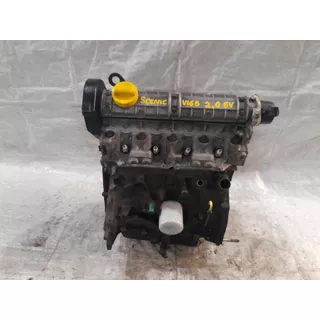 Motor Parcial Bloco Cabeçote Carter Scenic 01a06 2.0 8v Gaso