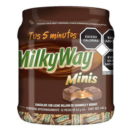 Chocolates Milkyway Minis Vitro 442g
