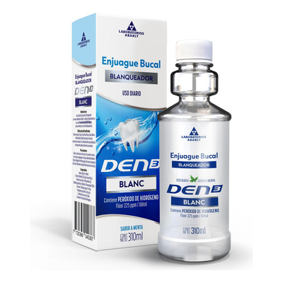 Enjuague Bucal Den3 Blanc 310 Ml