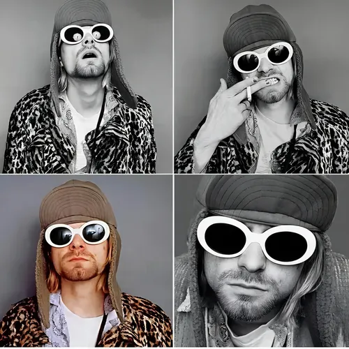 Kurt cobain con lentes hotsell
