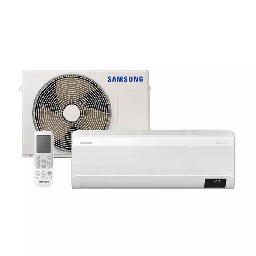 Aire acondicionado Samsung Wind-Free split inverter frío/calor 9000 BTU  blanco 220V Ar-Condicionado