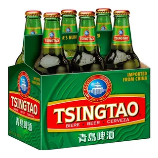 Tsingtao Cerveza Porron 330ml - Six Pack 