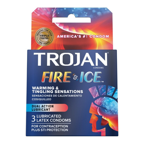 Preservativo Calor & Hielo Trojan Sexosexshop